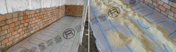 養(yǎng)殖場、豬場發(fā)熱電纜電地暖安裝圖